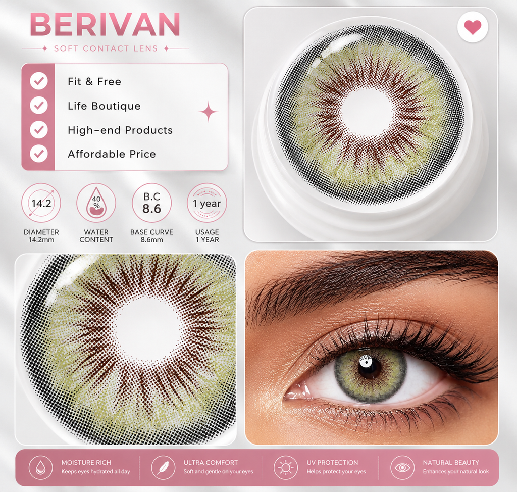 Colored Contact Lenses Olive Green
